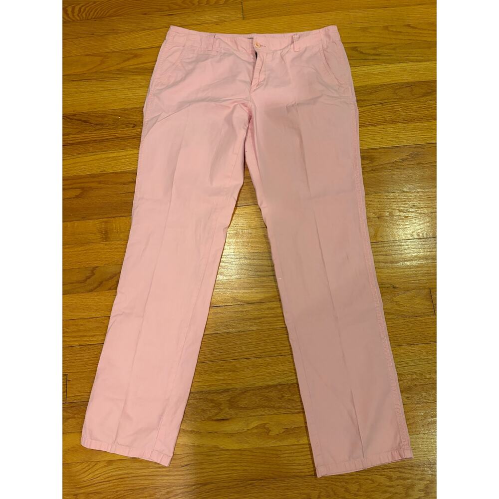 Vineyard Vines Women's Size 12 Pink Chino Pant One flaw noted